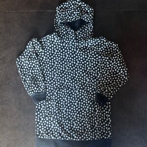 Hanna Andersson Black and White Polka Dot Hoodie